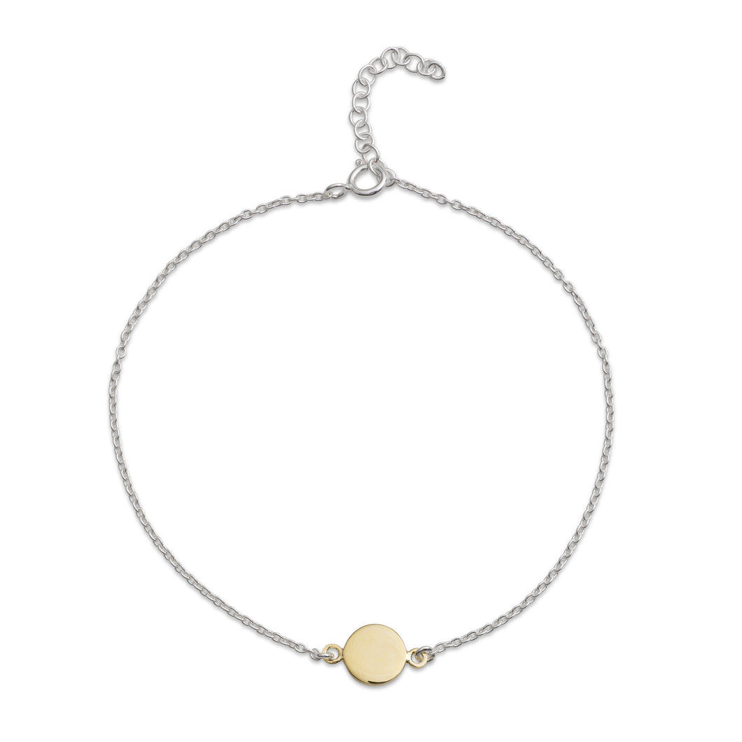 Yellow Gold Dot Bracelet