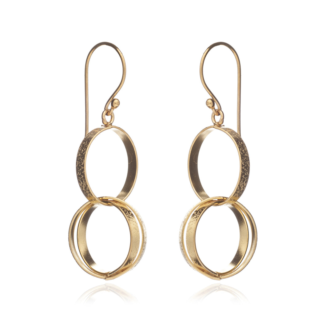 Yellow Gold Karma Earring