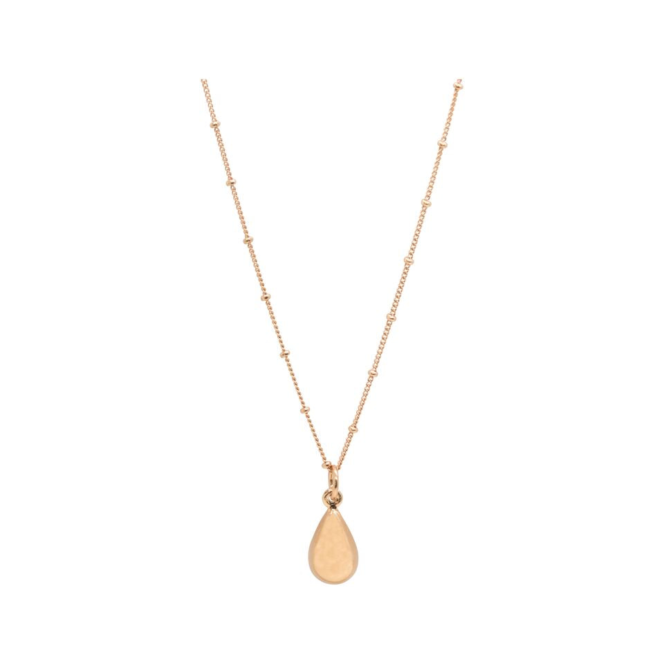 Rose Gold Tear Drop Pendant